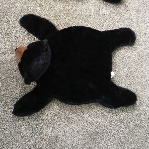 Plush Bear Rug for Kids
